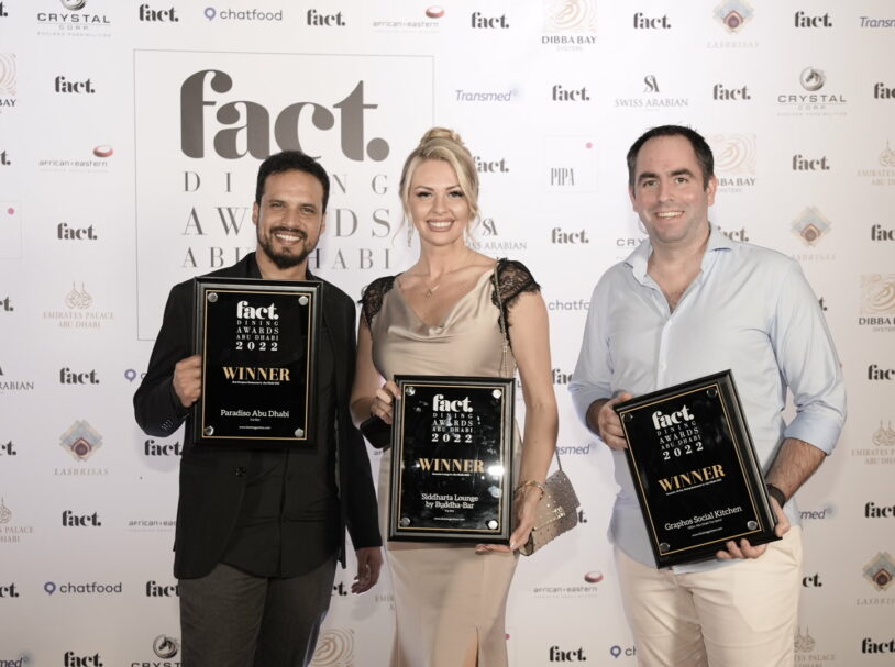 2022 FACT Dining Awards Abu Dhabi: CEREMONY (PR/Videos/Photos)
