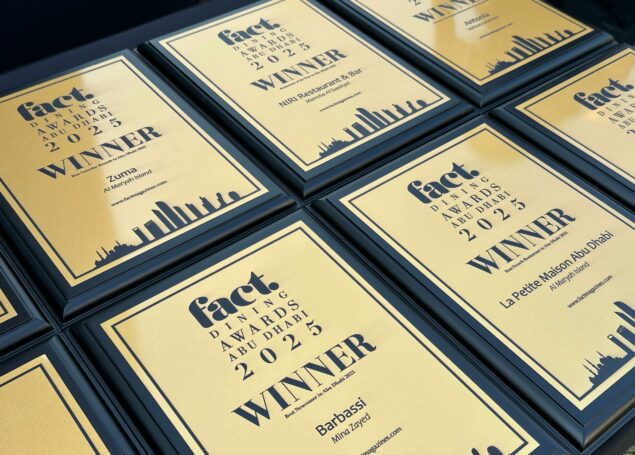 Fact Dining Awards Abu Dhabi 2025: The Winners