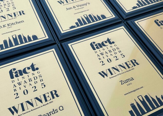 FACT Dining Awards Riyadh 2025: The Winners
